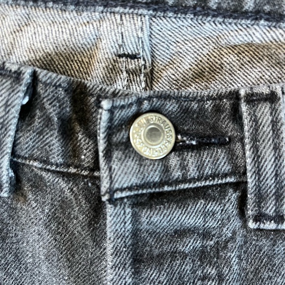 🍃💕Vintage Levi’s 501 Black Buttonfly Denim Jeans Size 28x34 (Fits Small 26”W) - Picture 13 of 15